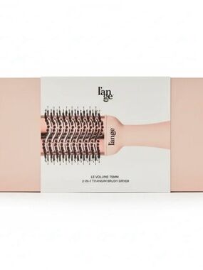 Lange Rose Gold & Pink 2-in-1 Titanium Round Brush Dryer